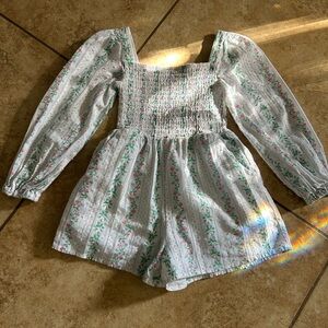 Janie and Jack Smocked Floral Dress